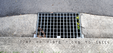 Brisbane sewer grate