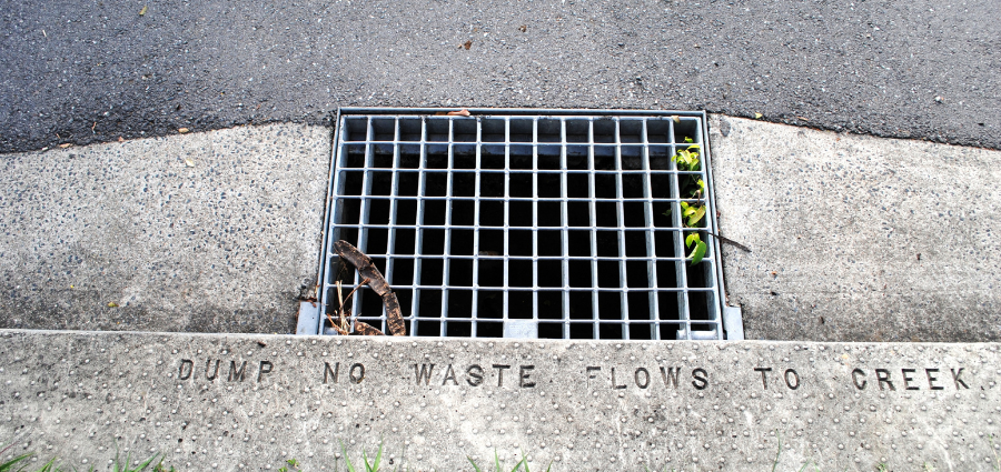 Brisbane sewer grate