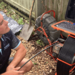 Professional CCTV drain inspection