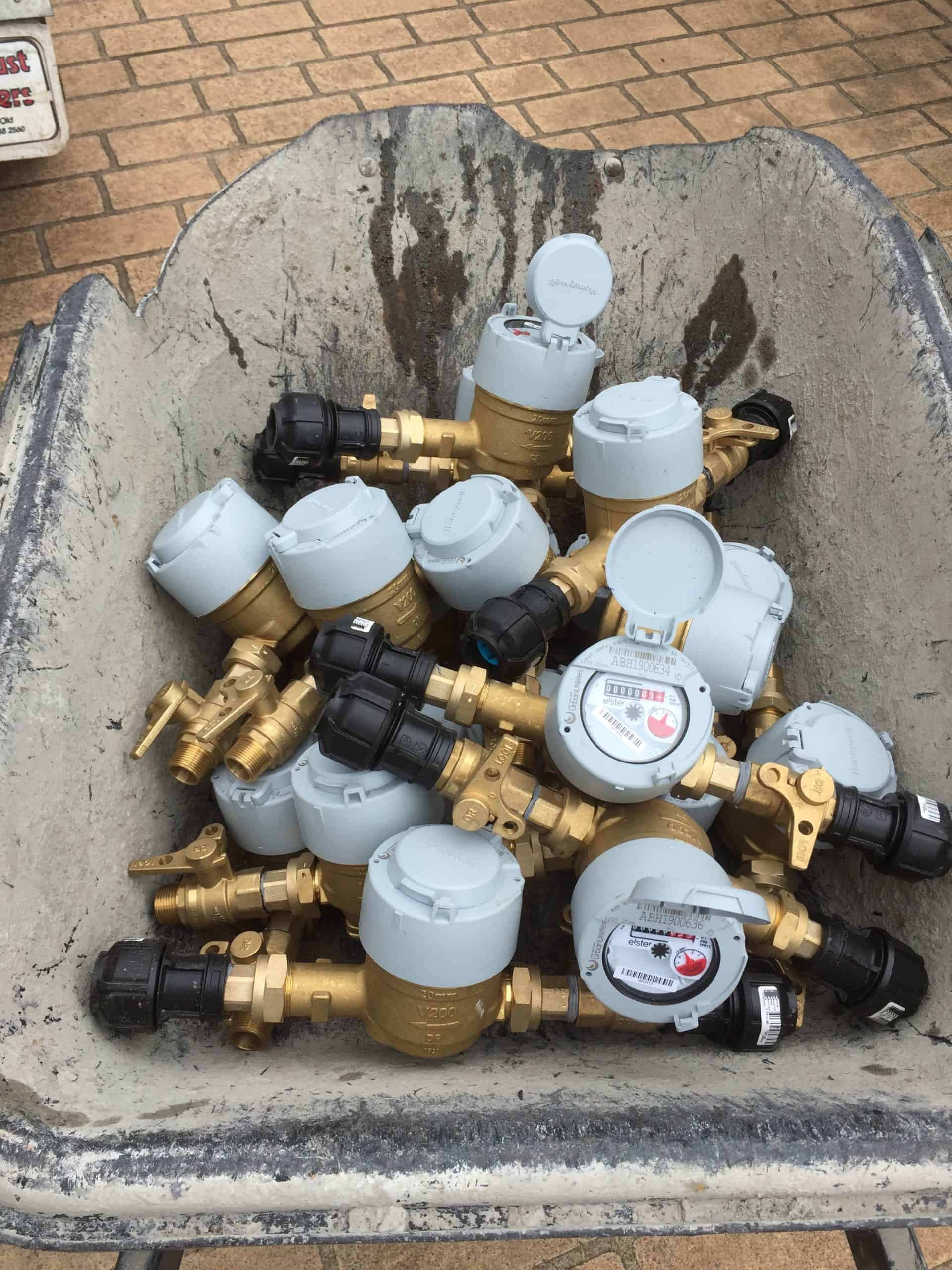 Brand new water metres for upgrade in Fitzgibbon