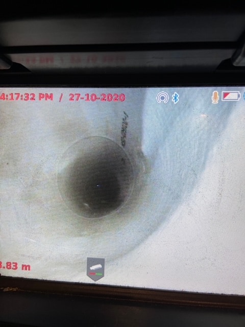 Camera view of pipe relining brisbane