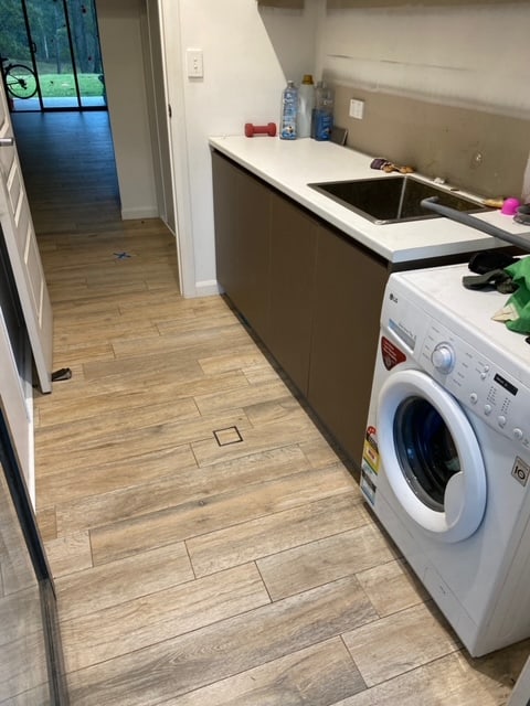 Completed kitchen pipe relining Brisbane